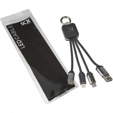 Logo trade promotional gifts picture of: SCX.design C15 quatro light-up cable