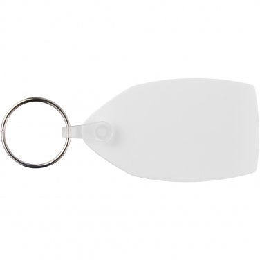 Logotrade corporate gift picture of: Tait rectangular-shaped recycled keychain