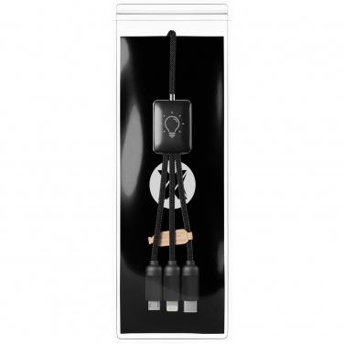 Logo trade promotional products image of: SCX.design C28 5-in-1 extended charging cable