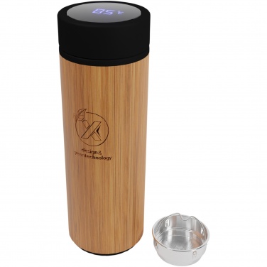 Logotrade corporate gift image of: SCX.design D11 500 ml bamboo smart bottle