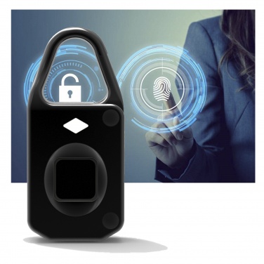 Logotrade promotional gift image of: SCX.design T10 fingerprint padlock