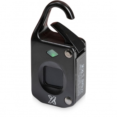 Logo trade corporate gifts image of: SCX.design T10 fingerprint padlock