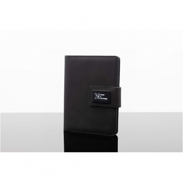 Logo trade corporate gift photo of: SCX.design O16 A5 light-up notebook power bank