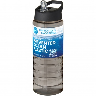 Logo trade promotional items picture of: H2O Active® Eco Treble 750 ml spout lid sport bottle 