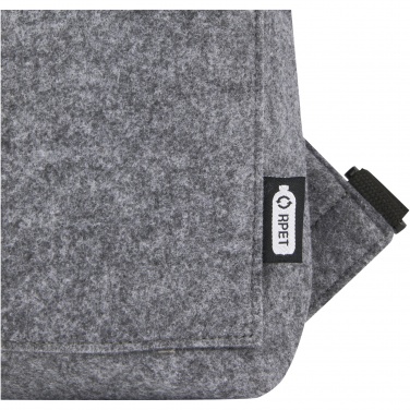 Logo trade promotional product photo of: Felta GRS recycled felt roll-top bike bag 13L