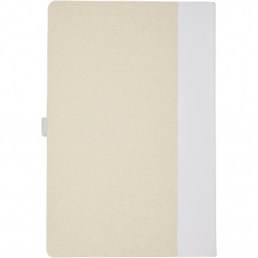 Logo trade promotional item photo of: Dairy Dream A5 size reference recycled milk cartons notebook and ballpoint pen set