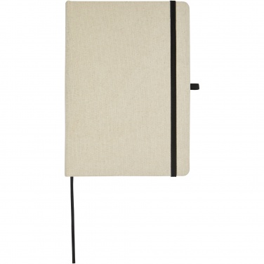 Logotrade promotional gift image of: Tutico organic cotton hardcover notebook