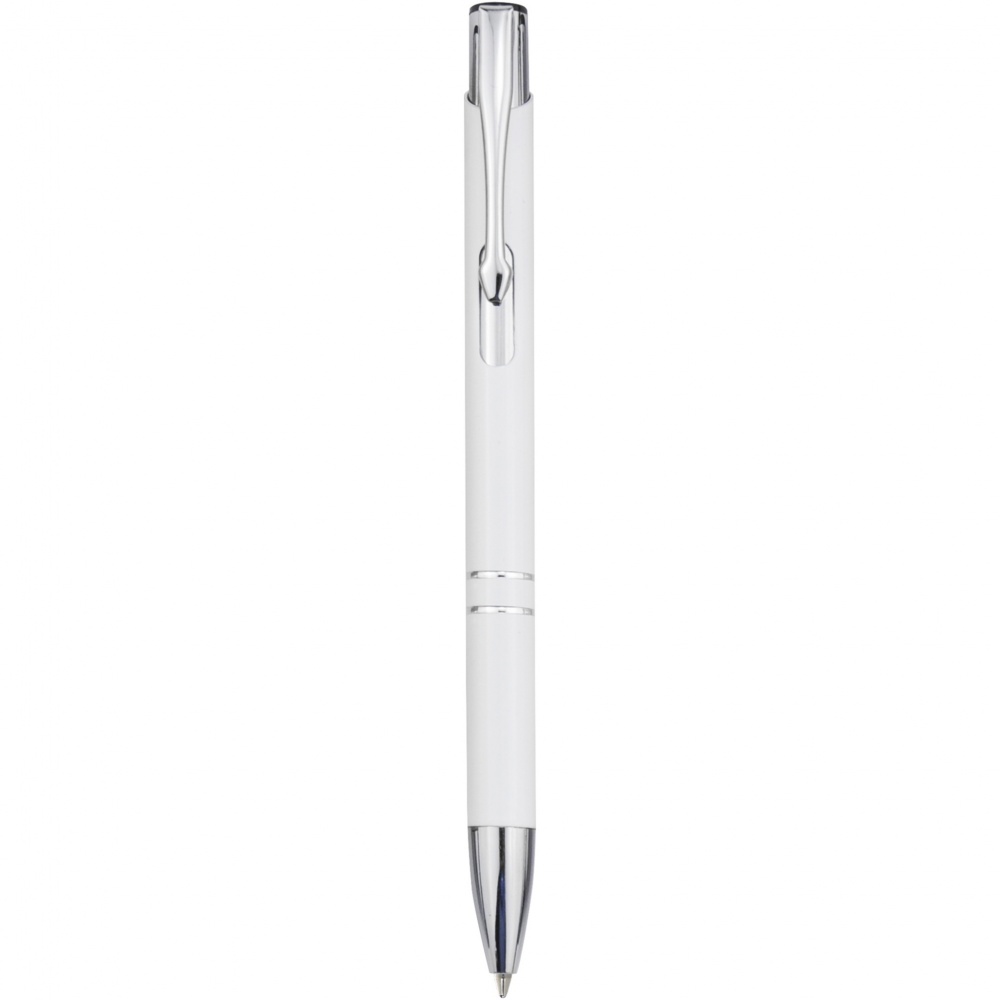 Logo trade promotional merchandise picture of: Moneta recycled aluminium ballpoint pen