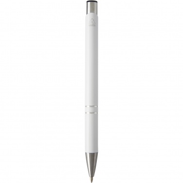 Logo trade promotional products image of: Moneta recycled aluminium ballpoint pen
