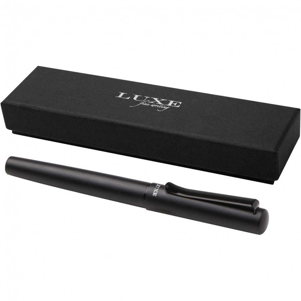 Logo trade promotional items image of: Lucetta recycled aluminium fountain pen