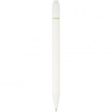 Logo trade promotional item photo of: Chartik monochromatic recycled paper ballpoint pen with matte finish