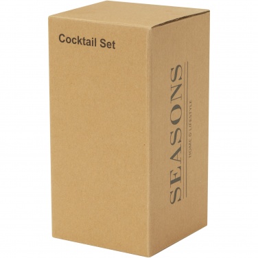 Logo trade promotional giveaway photo of: Gaudie recycled stainless steel cocktail shaker