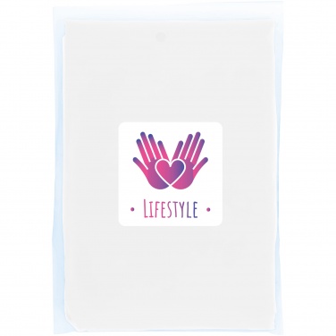 Logotrade promotional gift picture of: Mayan recycled plastic disposable rain poncho with storage pouch