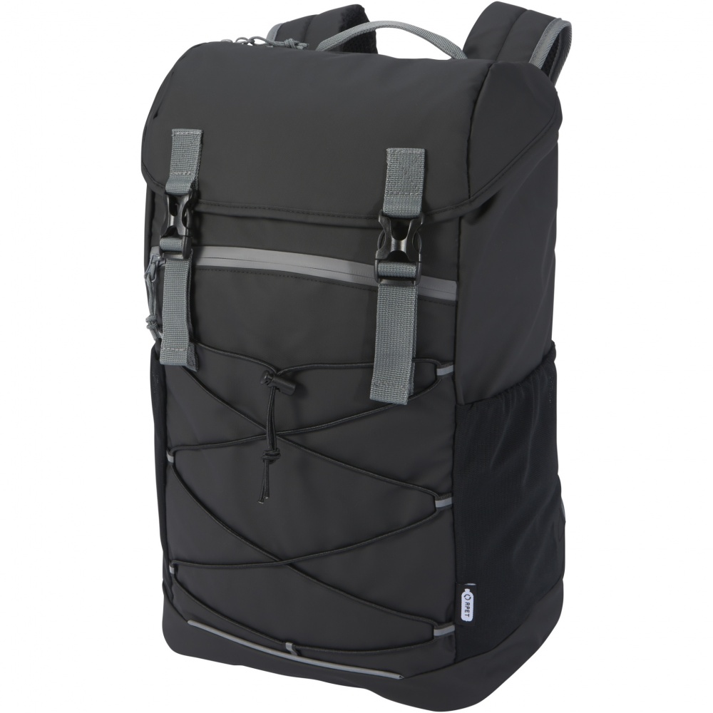 Logotrade business gift image of: Aqua 15.6" GRS recycled water resistant laptop backpack 23L