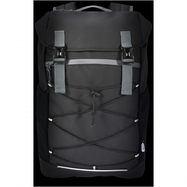 Logotrade promotional gift image of: Aqua 15.6" GRS recycled water resistant laptop backpack 23L