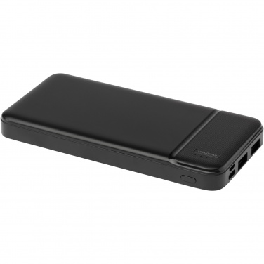 Logo trade corporate gifts image of: Loop 10.000 mAh recycled plastic power bank 