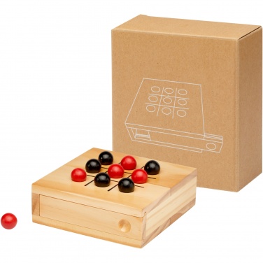 Logotrade promotional gift image of: Strobus wooden tic-tac-toe game