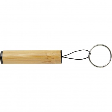 Logotrade business gifts photo of: Cane bamboo key ring with light