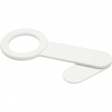Logo trade corporate gifts image of: Hook recycled plastic desktop phone holder