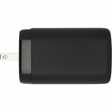 Logo trade promotional gifts picture of: ADAPT 25W recycled plastic PD travel charger