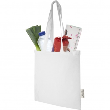 Logotrade promotional merchandise photo of: Madras 140 g/m2 GRS recycled cotton tote bag 7L