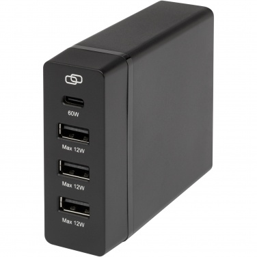 Logotrade promotional merchandise photo of: ADAPT 72W recycled plastic PD power station