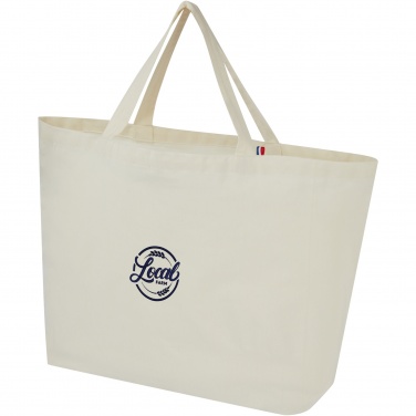 Logo trade promotional products image of: Cannes 200 g/m2 recycled shopper tote bag 10L