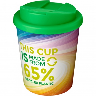 Logo trade business gifts image of: Brite-Americano Espresso Eco 250 ml spill-proof insulated tumbler