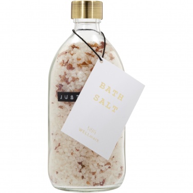 Logo trade promotional merchandise image of: Wellmark Just Relax 500 ml bath salt - roses fragrance