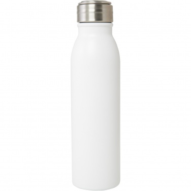 Logotrade promotional product picture of: Harper 700 ml RCS certified stainless steel water bottle with metal loop