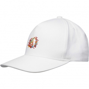 Logo trade business gift photo of: Onyx 5 panel Aware™ recycled cap