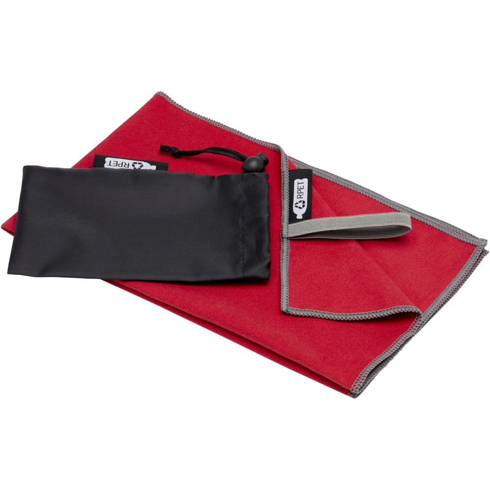 Logo trade promotional gift photo of: Pieter GRS ultra lightweight and quick dry towel 30x50 cm