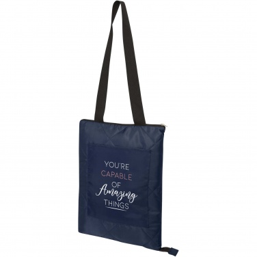 Logo trade business gift photo of: Clary GRS recycled polyester picnic blanket
