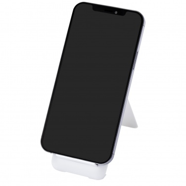 Logo trade promotional giveaways image of: Savvy recycled plastic modular charging cable with phone holder