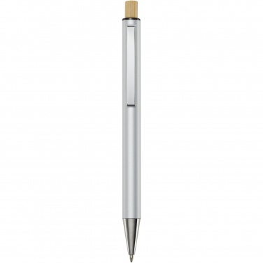 Logo trade promotional items picture of: Cyrus recycled aluminium ballpoint pen (blue ink)