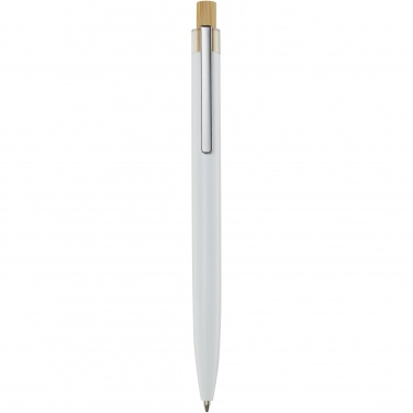 Logo trade promotional items image of: Nooshin recycled aluminium ballpoint pen  (blue ink)