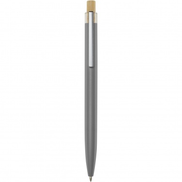 Logo trade promotional products image of: Nooshin recycled aluminium ballpoint pen  (blue ink)