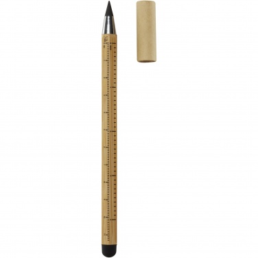 Logo trade promotional item photo of: Mezuri bamboo inkless pen 