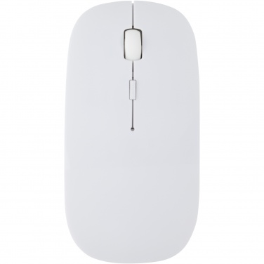 Logo trade promotional items picture of: Menlo RCS recycled plastic wireless mouse 