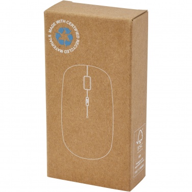 Logotrade corporate gift picture of: Menlo RCS recycled plastic wireless mouse 