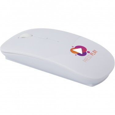 Logotrade promotional products photo of: Menlo RCS recycled plastic wireless mouse 