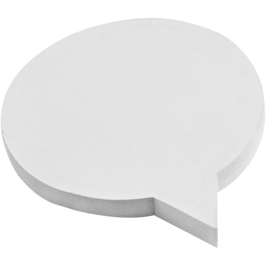 Logotrade promotional merchandise photo of: Sticky-Mate® speech bubble-shaped recycled sticky notes