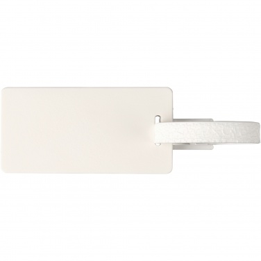 Logo trade promotional item photo of: River recycled window luggage tag