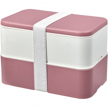 Logo trade promotional merchandise picture of: MIYO Renew double layer lunch box