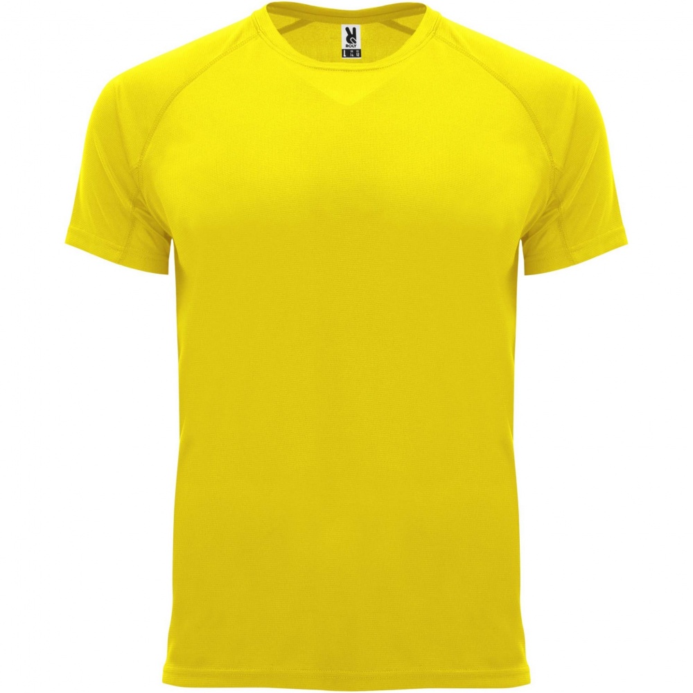 Logo trade promotional giveaway photo of: Bahrain short sleeve men's sports t-shirt
