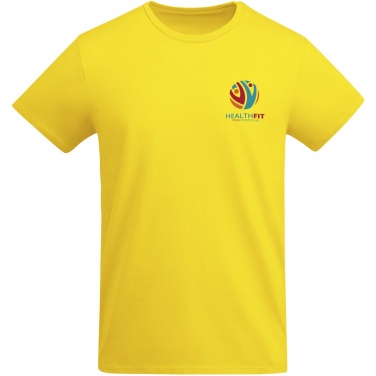 Logo trade corporate gifts image of: Breda short sleeve men's t-shirt