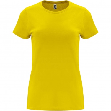Logo trade advertising products image of: Capri short sleeve women's t-shirt