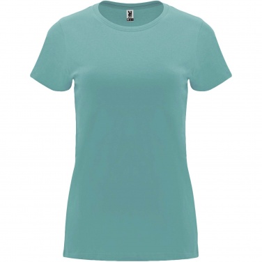 Logo trade promotional merchandise image of: Capri short sleeve women's t-shirt