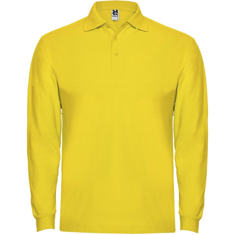 Logotrade promotional gift image of: Estrella long sleeve men's polo