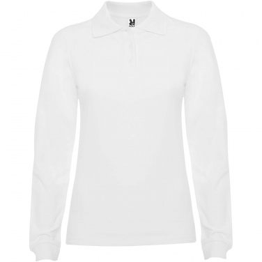 Logo trade promotional merchandise image of: Estrella long sleeve women's polo